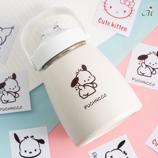 สติกเกอร์ฉนวนกันความร้อน ลาย Sanrio ถ้วยน้ํา 7x7 ซม.