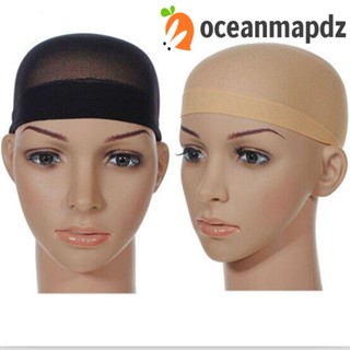 OCEANMAPDZ หมวกคลุมวิกผม แบบยืดหยุ่น ฟรีไซซ์ สําหรับทําวิกผม