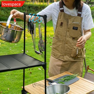 Lovespace เสื้อกั๊ก ผ้ากันเปื้อน อเนกประสงค์ สําหรับตั้งแคมป์กลางแจ้ง R3X8