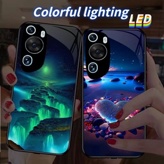 Mg เคสโทรศัพท์มือถือ LED สําหรับ Huawei P30pro P50pro P40pro+ Honor50pro nova11pro mate50Pro 30Epro nova7se 8se mate40Pro HonorX7 X8 70Pro FG202353001