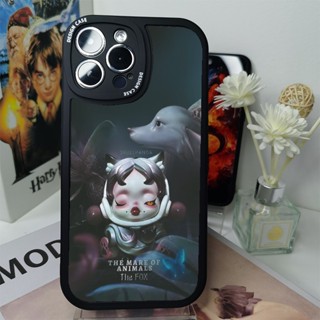 P44 เคส Realme C11 C12 C15 C21 C20 C35 C21Y X XT C12 C25 C25S C30 C33 5 6 7 8 7I Bubble Mart Case เคสโทรศัพท์มือถือ กันกระแทก ลาย สําหรับ SFP44