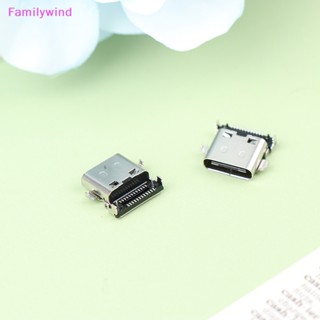 Familywind&gt; พอร์ตชาร์จ Type-c 2 ชิ้น สําหรับซ็อกเก็ต USB Dell 7490 7590