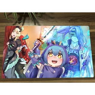 Yugioh Duel Playmat Dragonmaid Girls TCG CCG แผ่นรองเมาส์ สําหรับเล่นเกม