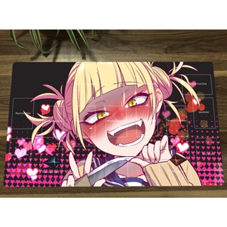 แผ่นรองเมาส์ ลาย My Hero Academia Yugioh Playmat Himiko Toga CCG TCG 83 สําหรับเล่นเกม