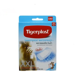 Tigerplast Film+pad พลาสเตอร์ใสกันน้ำ 100x120mm W4