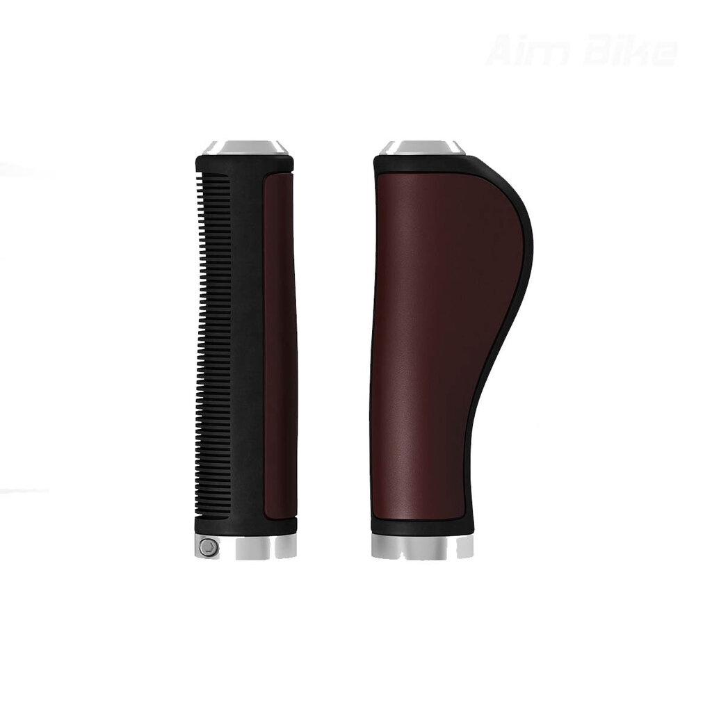 ปลอกแฮนด์ Brooks Ergonomic Leather Grips ความยาว 130/130 มม. - รูปที่ 2