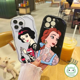 เคสโทรศัพท์มือถือ TPU นิ่ม แบบใส กันกระแทก ลายเด็กผู้หญิงสวย สําหรับ Iphone X XS XR XsMax IP 7 8 Plus 11 Pro Max 12 13 14 Pro Max