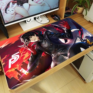 แผ่นรองเมาส์ คีย์บอร์ด ขนาดใหญ่ ลายการ์ตูนอนิเมะ Persona 5 P5 Ren Amamiya สําหรับแล็ปท็อป