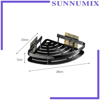 [Sunnimix] อุปกรณ์ที่วางฝักบัวอาบน้ํา แบบสองชั้น ไม่ต้องเจาะผนัง