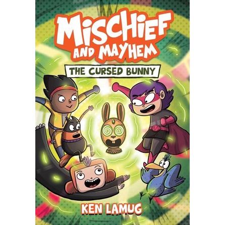 Mischief และ Mayhem 2: The Cursed Bunny โดย Ken Lamug (ฉบับสหรัฐอเมริกาปกอ่อน)