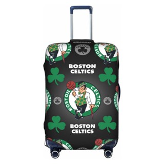 (พร้อมส่ง) Boston Celtics ผ้าคลุมกระเป๋าเดินทาง แบบหนา กันน้ํา กันฝุ่น ขนาด 18 นิ้ว -32 นิ้ว