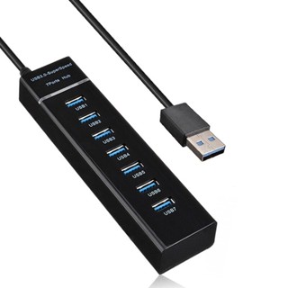 (897) NAVA IT USB HUB 3.0 High Speed 7 Port สีดำ 30cm ฮับขยาย USB แล็ปท็อป PC ประกัน 1 ปี