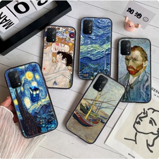 เคสโทรศัพท์มือถือแบบนิ่ม ลาย Kiss Gustav Klimt Van Gogh C22 สําหรับ OPPO Reno 6 Pro Plus 4Z A92S 6Z 7 R9S A96