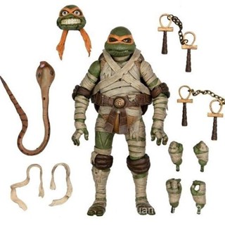 โมเดลฟิกเกอร์ Neca Ninja Turtles Monster Mummy Cheerful Kilo ขนาด 23 ซม. แบบสากล