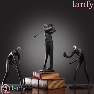 LANFY ประติมากรรมฟิกเกอร์ อเนกประสงค์ เรียบง่าย สําหรับตกแต่งตู้เสื้อผ้า