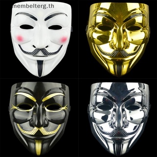 Kam หน้ากากแฟนซี ลาย Anonymous Vendetta Guy Fawkes Hacker สําหรับผู้ใหญ่ ปาร์ตี้ฮาโลวีน