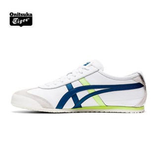 Wg6q Asics MEXICO 66 1183A201-107 รองเท้าผ้าใบลําลอง แบบหนัง สีขาว สําหรับผู้ชาย ผู้หญิง เหมาะกับการเล่นกีฬา