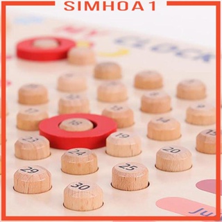 [Simhoa1] นาฬิกาปฏิทิน สําหรับเด็ก 3 ปีขึ้นไป