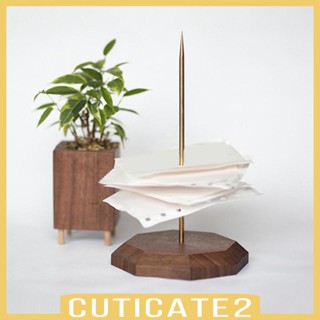 [Cuticate2] ที่วางใบเสร็จ ตั๋ว ส้อม กระดาษโน้ต 15 ซม. แบบพกพา สําหรับห้องครัว ร้านอาหาร