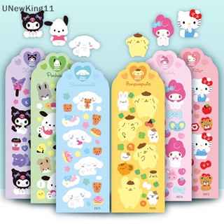 Unewking Sanrio สติกเกอร์เลเซอร์ ลายการ์ตูนกราฟฟิติ การ์ดกู้ ซานริโอ้ สําหรับตกแต่งแล็ปท็อป เครื่องเขียน