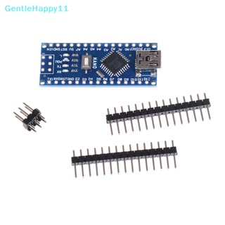 Gentlehappy บอร์ดไมโครคอนโทรลเลอร์นาโน usb v3.0 atmega328p ch340g 5v 16m สําหรับ arduino