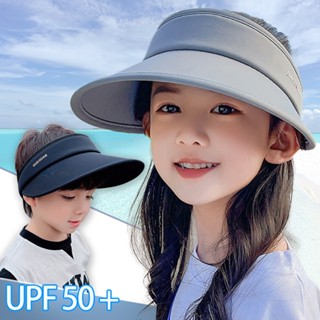 หมวกกันแดด UPF50 ป้องกันรังสียูวี ขนาดใหญ่ เหมาะกับการวิ่ง ขี่จักรยาน เดินป่า เล่นกีฬากลางแจ้ง สําหรับเด็กผู้ชาย และผู้หญิง