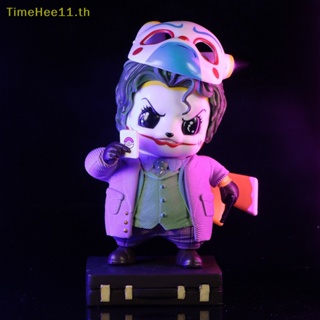 Timehee ฟิกเกอร์ PVC อนิเมะโปเกม่อน Pikachu Joker Harley Quinn ของเล่นสําหรับเด็กผู้ชาย