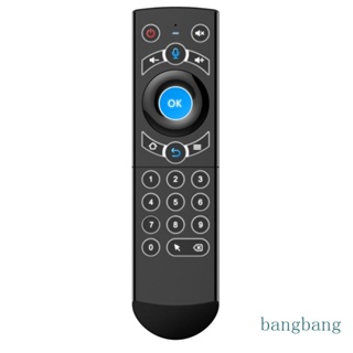 Bang รีโมตคอนโทรล ไจโรสโคป LED TV G21 Pro 2 4G สําหรับสมาร์ทคอนโทรล