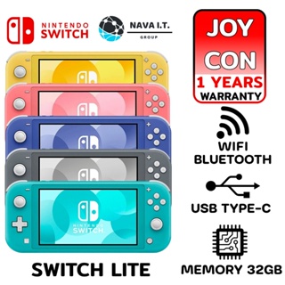 COINSคืน15%⚡FB9JMZV6⚡ NINTENDO SWITCH LITE CONSOLE JOY-CON รับประกัน 1ปี