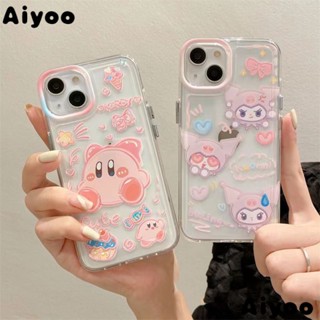 ใหม่ เคสโทรศัพท์มือถือ ลาย Kuromi Star Kirby น่ารัก สําหรับ Iphone Apple 14promax Xr 12 13 11 Z392