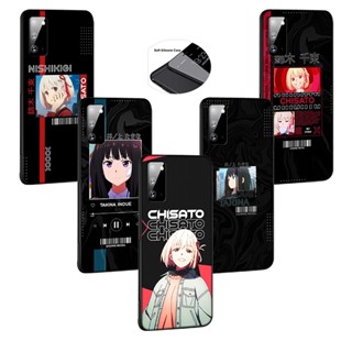 เคสโทรศัพท์มือถือแบบนิ่ม ลายอะนิเมะ Lycoris Recoil LFW64 สําหรับ Realme C30 C33 8i 9 Pro Plus