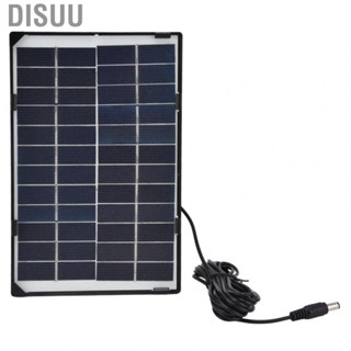 Disuu DC5521 Output 6W 12V Solar Panel  Polysilicon Tablet Generator JY