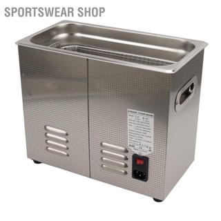 Sportswear Shop  Ultrasonic Vinyl Record Cleaner Washer Heating Function เครื่องทำความสะอาดอัลตราโซนิกสำหรับห้องปฏิบัติการ 6L