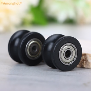 Amonghot&gt; ล้อลูกกลิ้งร่องตัว U 5*25*16.5 มม. อุปกรณ์เสริม สําหรับขับรถ 1 ชิ้น