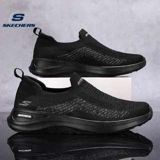 พร้อมส่ง Skechers_ รองเท้าผ้าใบลําลอง ข้อสั้น ระบายอากาศ น้ําหนักเบา สําหรับผู้ชาย 2023