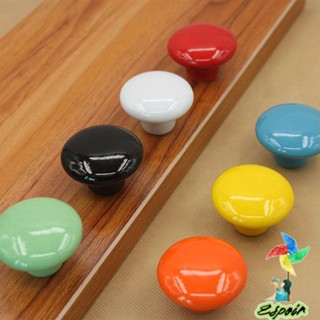 ESPO ลูกบิดประตูลิ้นชัก เซรามิก มือจับเฟอร์นิเจอร์ 4 ชิ้น