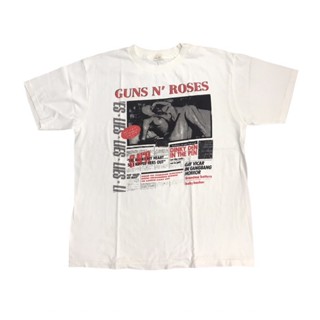 [S-5XL]เสื้อยืดวงvintage Guns N’ Rose 90’