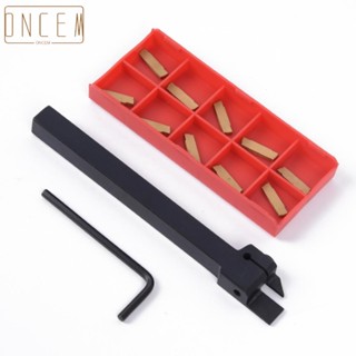 【ONCEMOREAGAIN】Turning Tool Holder Lathe Hex Wrench MGMN200 Carbide Inserts Metalworking