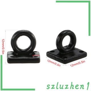 [Szluzhen1] Pintle Hook &amp; Lunette Trailer Hitch 1/10th Scale for RC4WD RC Car Truck