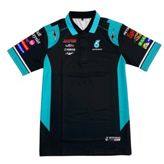 Men Petronas Yamaha SRT Print ถ่ายเทความร้อน พรีเมี่ยมสปอร์ต สไตล์