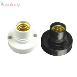 #ROYALLADY#E14 อุปกรณ์เสริมที่วางโคมไฟ PBT โลหะ 100-230V 1 ชิ้น