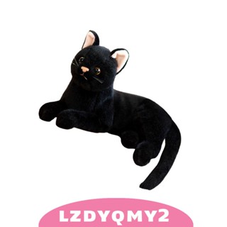 [Lzdyqmy2] ตุ๊กตาแมวน่ารัก เสมือนจริง สําหรับตกแต่งบ้าน