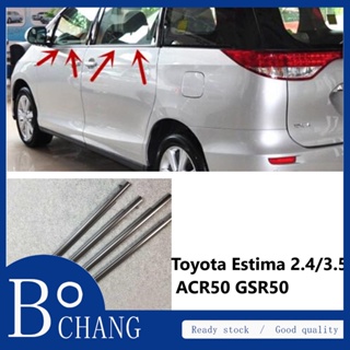 Bochang ยางกันรอยประตูหน้าต่างรถยนต์ สําหรับ Toyota Estima previa 2.4 3.5 ACR50 GSR50 4 ชิ้น