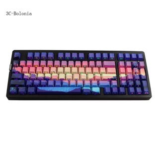 【PC】ปุ่มกดคีย์บอร์ด Pbt 124 คีย์ มีไฟแบ็คไลท์ สําหรับคีย์บอร์ด Mechanical