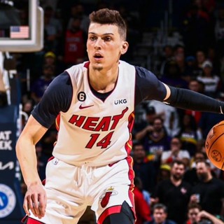 ขายดี เลขที่. เสื้อกีฬาบาสเก็ตบอล แขนกุด ลายทีม Tyler Herro 22-23 Season Miami Heat Jersey สําหรับผู้ชาย 14 ชิ้น