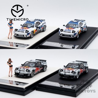 โมเดลรถยนต์ Time Micro 1:64 Mazda Rx-7 RB1 RB2 Diecast ของเล่นสําหรับเด็ก