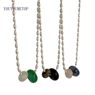 Youyo สร้อยคอโช้คเกอร์ จี้คริสตัล ทรงกลม สําหรับผู้หญิง 2023