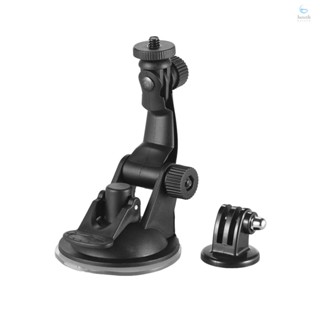 Action Camera Accessories Car Suction Cup Mount + Tripod Adapter for  hero 7/6/5/4 SJCAM /YI