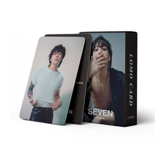 โปสการ์ด อัลบั้มรูปภาพ Kpop Idol Jeon Jung Kook SEVEN สไตล์เกาหลี