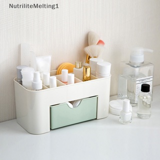 [NutriliteMelting1] กล่องลิ้นชักเก็บเครื่องสําอาง แปรงแต่งหน้า เครื่องประดับ และลิปสติก สไตล์นอร์ดิก [TH]